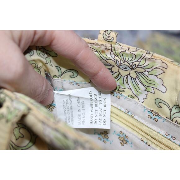 Lemon Hill Tote, Wallet, Cosmetic Bag Set Yellow - Picture 8 of 16